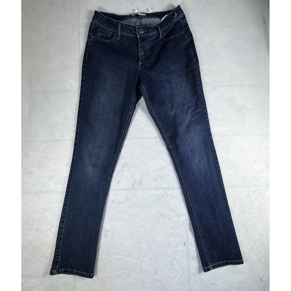 Riders By Lee Womens Skinny Jeans Blue Denim Y2K Modern Fit Stretch Size 8M